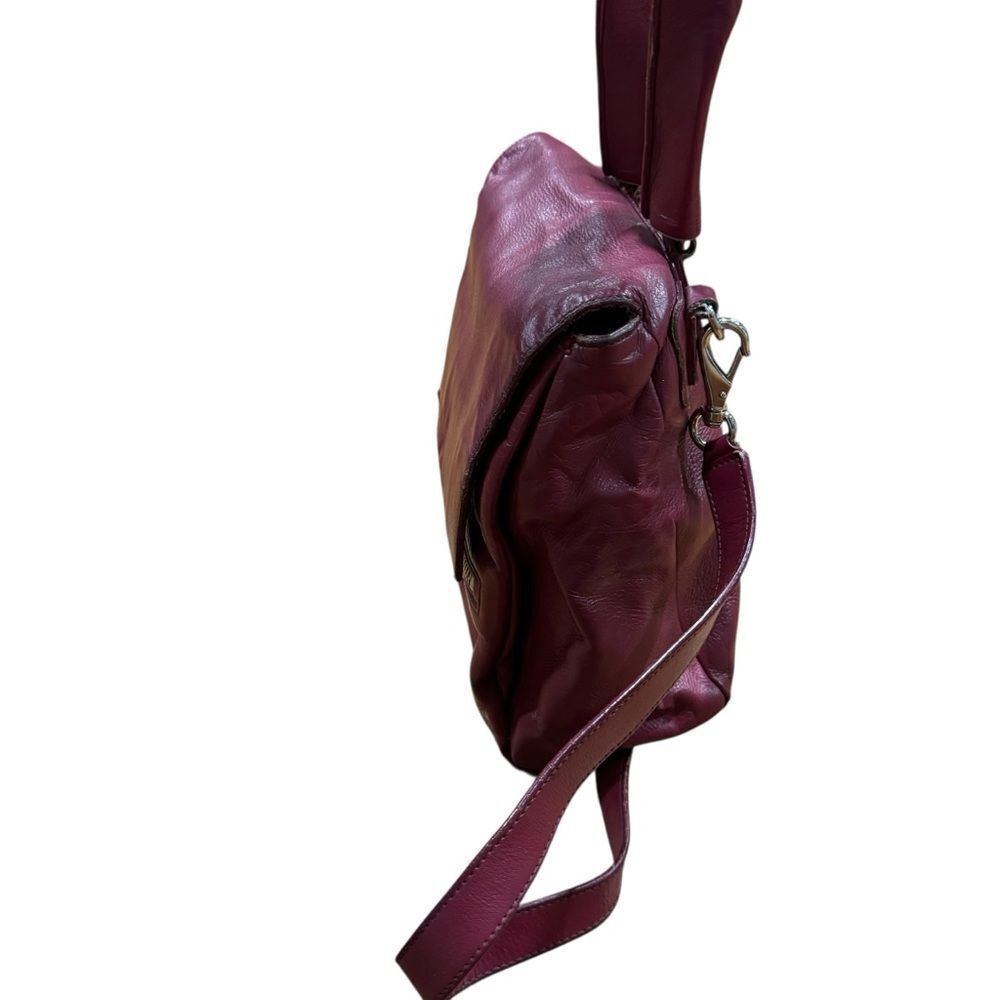 Givenchy Pandora Pure Dark Red Top Handle Front Flap Bag - Picture 6 of 12